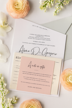 Load image into Gallery viewer, Caterina Angle Invite - 3 card set