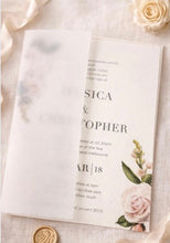 Load image into Gallery viewer, 'Ariana' - Floral Wedding Invitation Suite