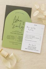 Load image into Gallery viewer, Daniella Arch invite 2-Card Set