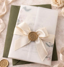 Load image into Gallery viewer, 'Ariana' - Floral Wedding Invitation Suite