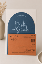 Load image into Gallery viewer, 'Jasmine' Arch Modern Invitation Suite