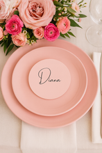 Load image into Gallery viewer, Circle Place Card/Name Tag ‘Diana’