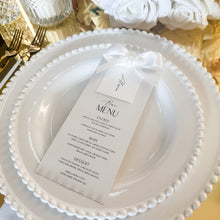 Load image into Gallery viewer, Rosa Ribbon Tie Menu