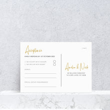 Load image into Gallery viewer, Isabella Foil Invite