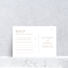 Load image into Gallery viewer, Jessica Letterpress Wedding Invitation