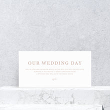 Load image into Gallery viewer, Jessica Letterpress Wedding Invitation