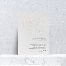 Load image into Gallery viewer, Natalie Embossed Invite