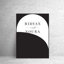 Load image into Gallery viewer, Elisabetta Curved/Arched Invite with pocket