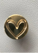 Load image into Gallery viewer, Heart Wax Seal - self adhesive seal
