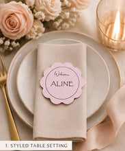 Load image into Gallery viewer, Elisabetta Place Card/Name Card
