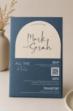 Load image into Gallery viewer, 'Jasmine' Arch Modern Invitation Suite
