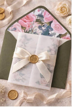 Load image into Gallery viewer, 'Ariana' - Floral Wedding Invitation Suite
