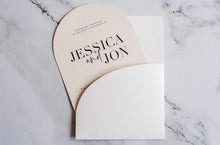 Load image into Gallery viewer, Daniella Arch Invitation Wedding Suite
