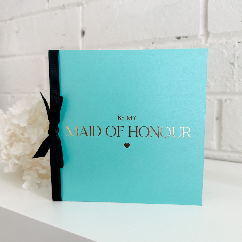 Maid of Honour Card
