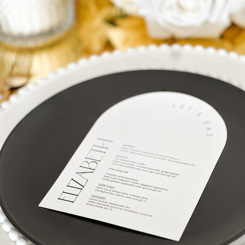 Daniella Arch Menu