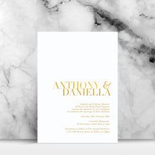Load image into Gallery viewer, Daniella Foil Invite

