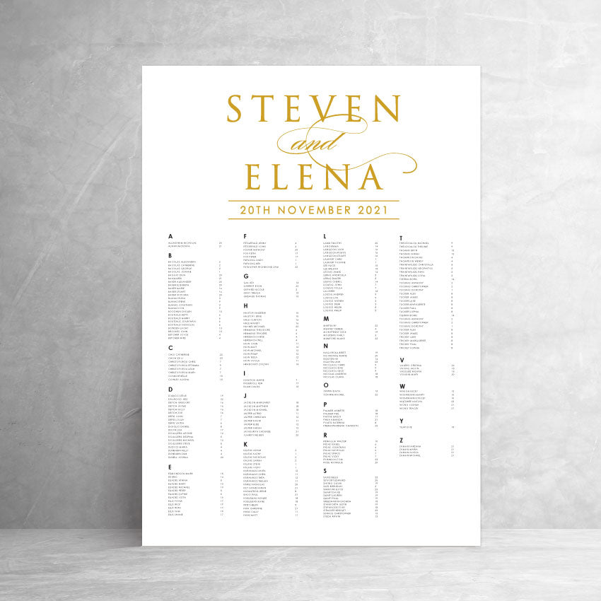 Elena Seating Board